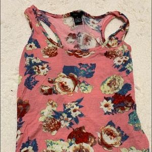 floral tank top